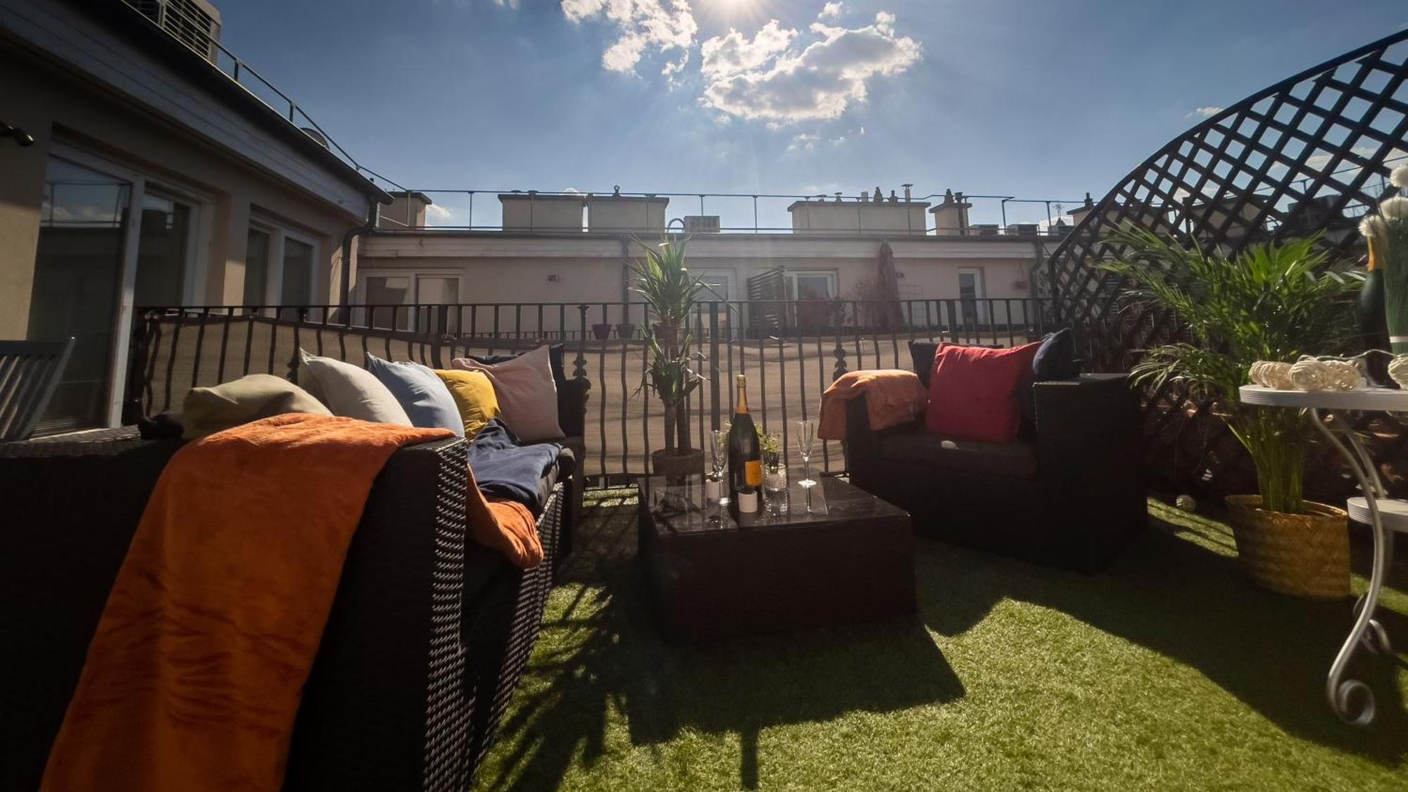 Luxurious Penthouse In The Heart Of Budapesta Exterior foto